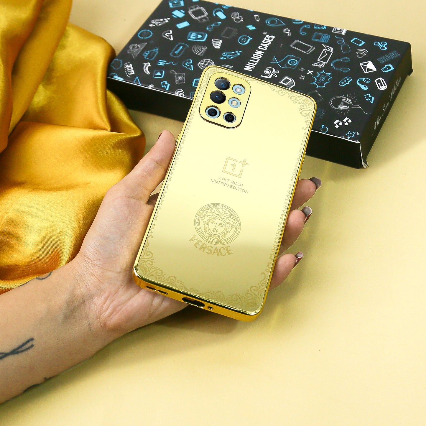 Crafted Gold Luxurious Camera Protective Case