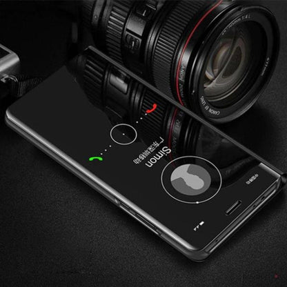 Mirror Clear View Flip Case