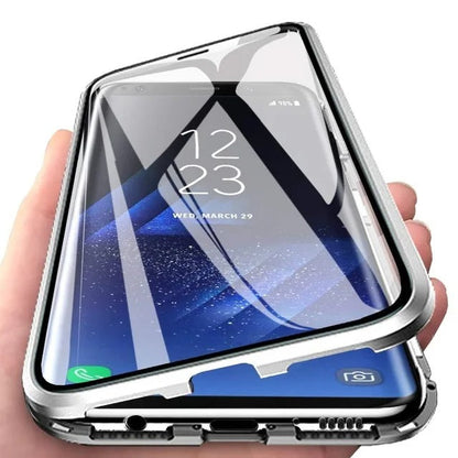 Dual Shield Magnetic Glass Case - Nothing