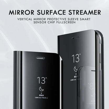 Mirror Clear View Flip Case
