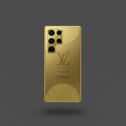 Glamour Craft Golden Mirror Case