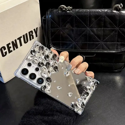 Royal Crystal Butterfly Shine Case