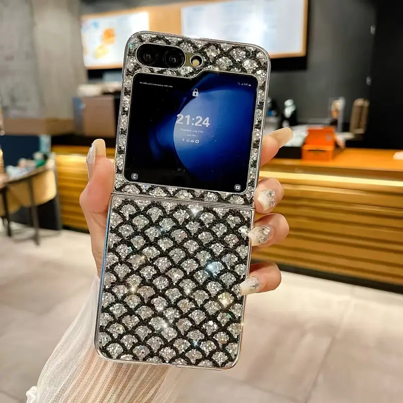 Crystal Glow Shiny Phone Case - Samsung