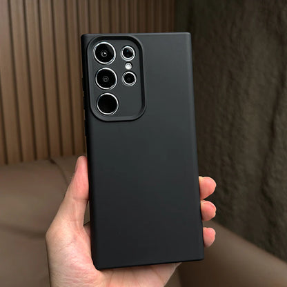 Elegant Smooth Matte Texture Case - Samsung