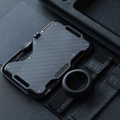 Multi-Tool Carbon Fiber MagSafe Wallet