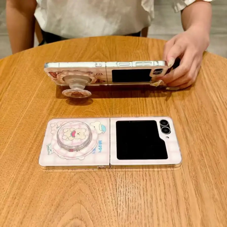Cute Compact Holder Bear Case