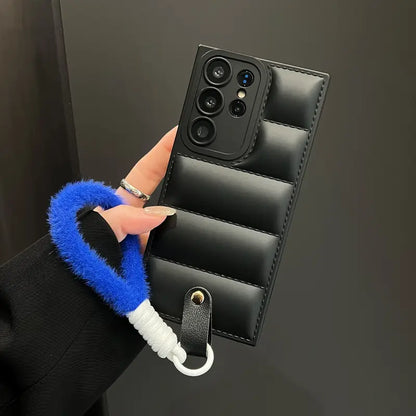 Simple Down Jacket Phone Case - Samsung