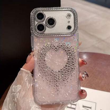 Crystal Heart Drip Luxe Case