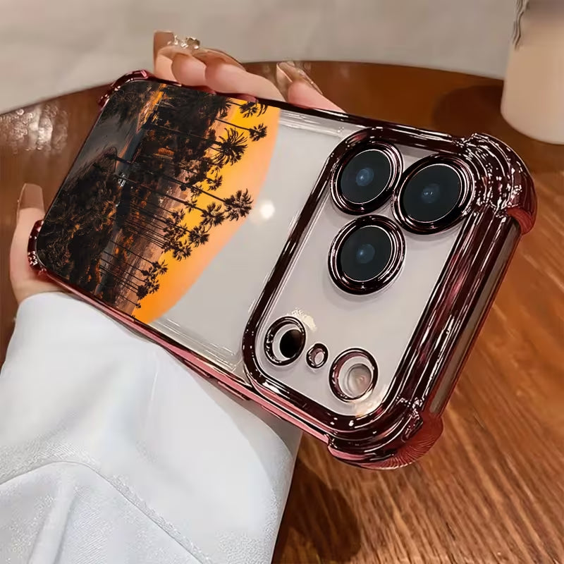 Sunset Palm Glow Case