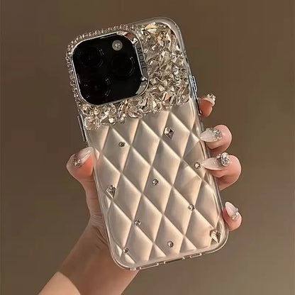 Quilted Shine Royal Sparkle Case