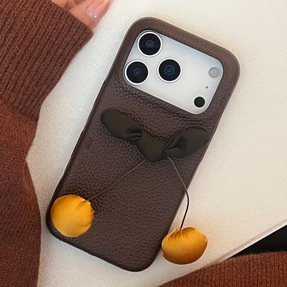Puffy Dangle Bow Case