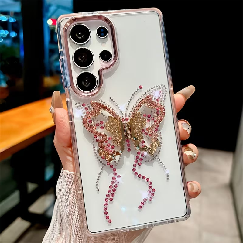 Royal Crystal Butterfly Case