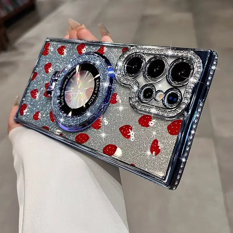 Berry Luxe Shimmer Case
