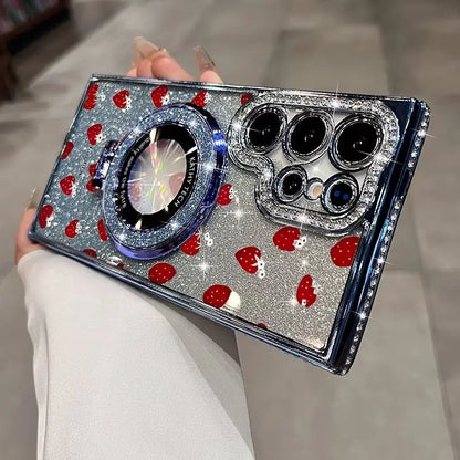 Berry Luxe Shimmer Case