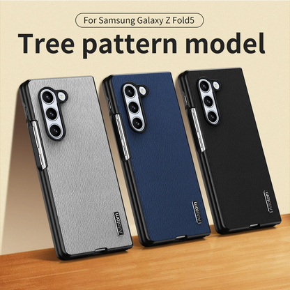 Galaxy Z Fold6 - Tree Texture Business Foldable Back Cover