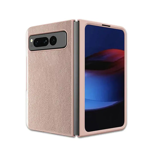 Google Pixel Fold Double Impact Leather Case