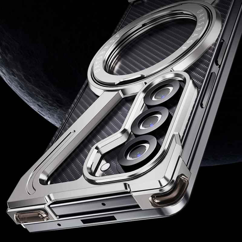 Galaxy Z Fold6 - Z-Shaped Frameless Magnetic Bracket Case