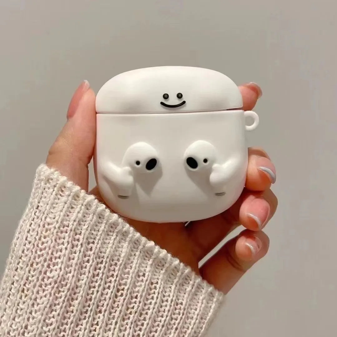 Happy Face Hug AirPods Case