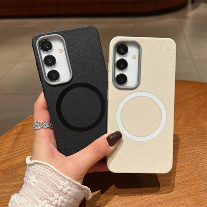 Elite Leather Magsafe Phone Case - Samsung