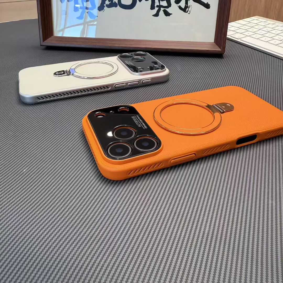 PulseRing Leather Orbit Case