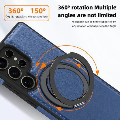 360 Metal Ring Stand Magsafe Case - Samsung