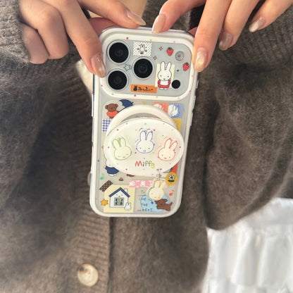 Miffy Patchwork Clear Case