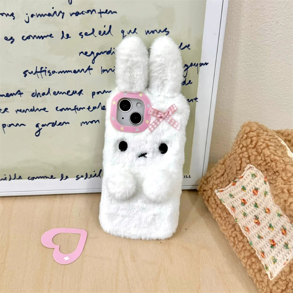 Blush Bunny Hug Case