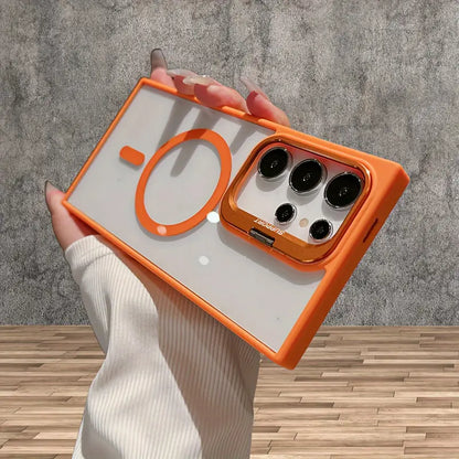 Magnetic Transparent Case with Lens Mount - Samsung