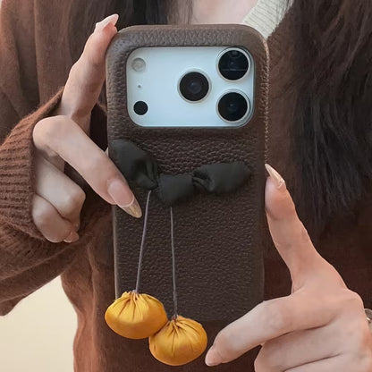 Puffy Dangle Bow Case