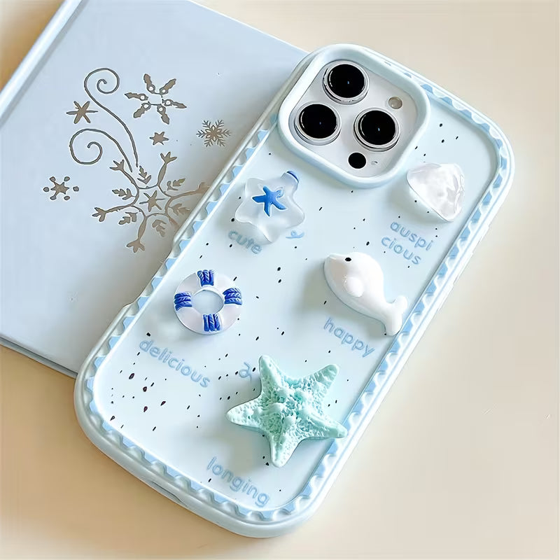 Ocean Breeze Sea Charm Case