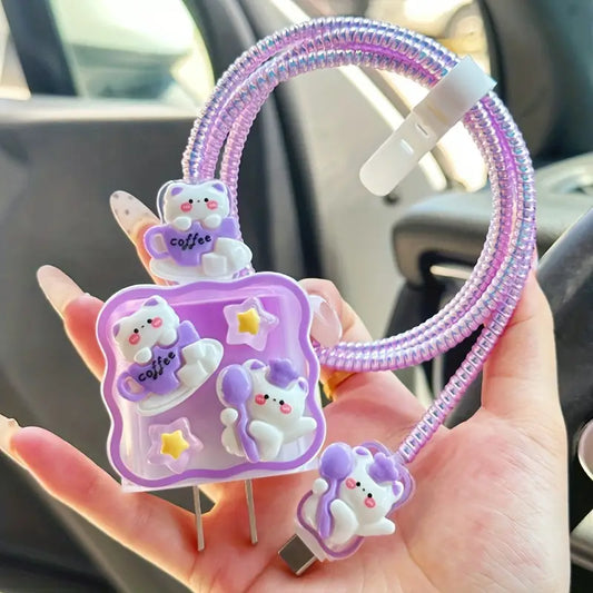 Cuddle Cat Charger Set