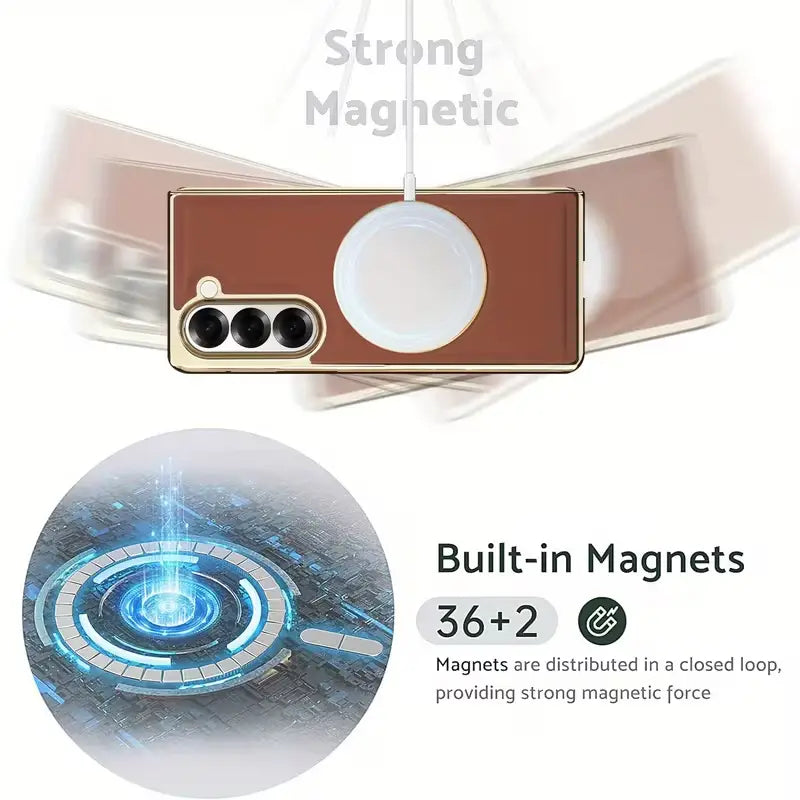 Elite Magnetic Plated Frame Case
