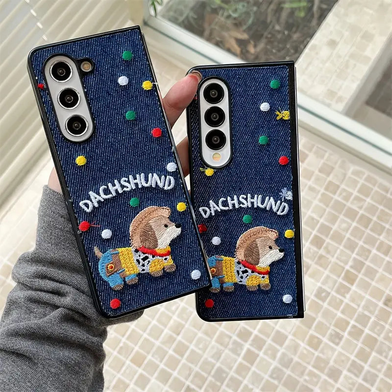 Cowboy Dog Phone Case - Samsung