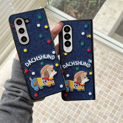 Cowboy Dog Phone Case - Samsung