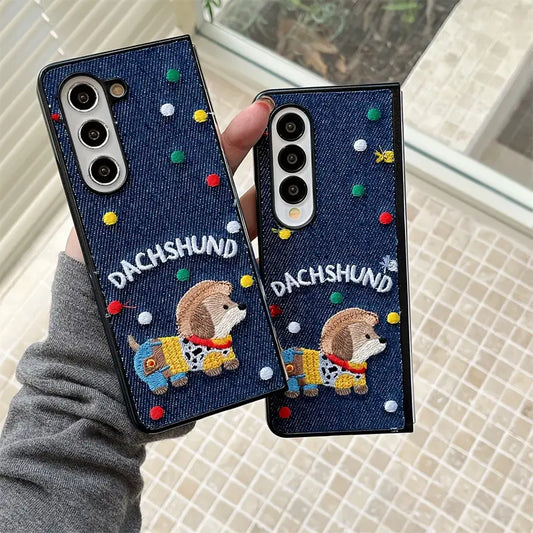 Cowboy Dog Phone Case - Samsung