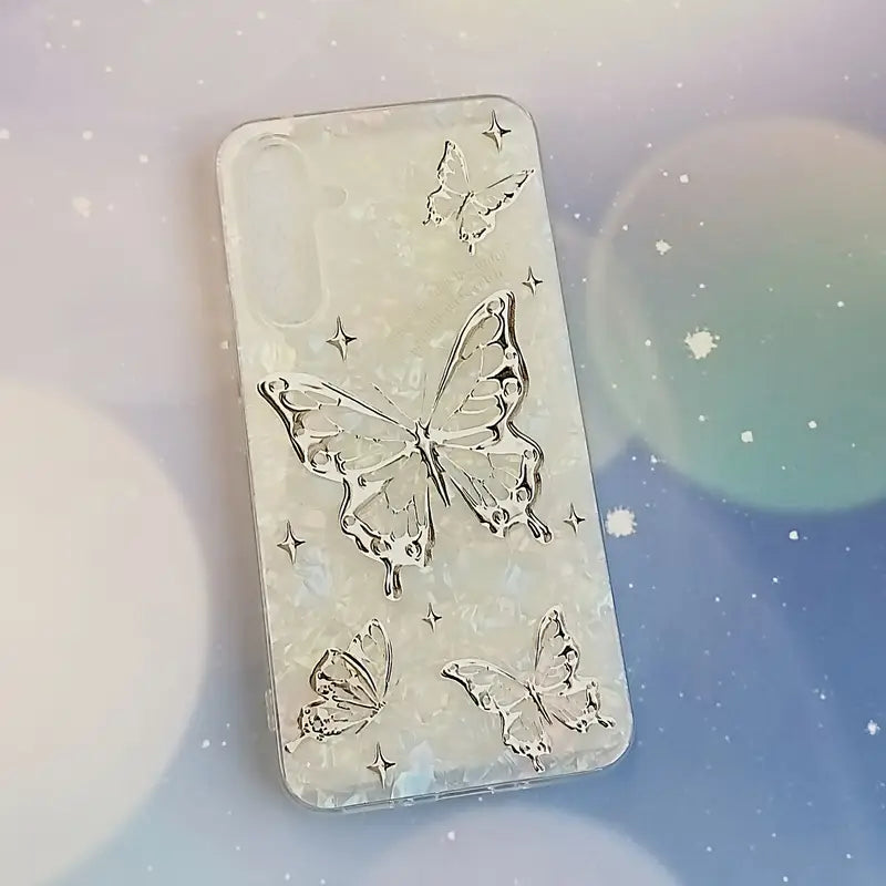 Butterfly Pattern Mobile Phone Case - Samsung