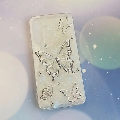 Butterfly Pattern Mobile Phone Case - Samsung