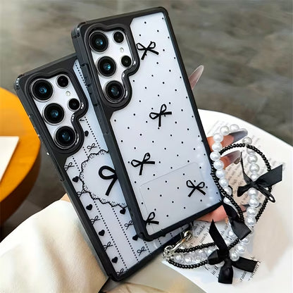 Vintage Ribbon Charm Case