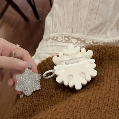 Enchanting Snowflake AirPods Case