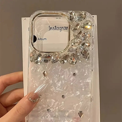 Crystal Glam Case with Rhinestone Accents