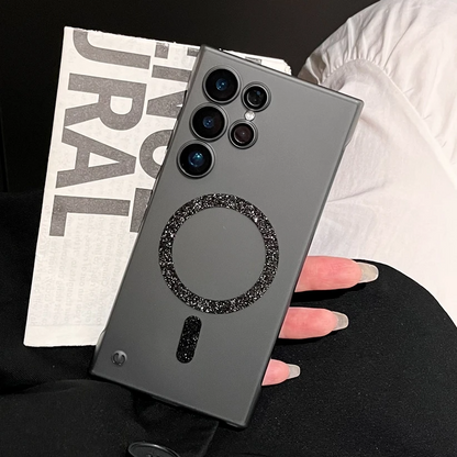 Glitter Magsafe Borderless Matte Case - Samsung