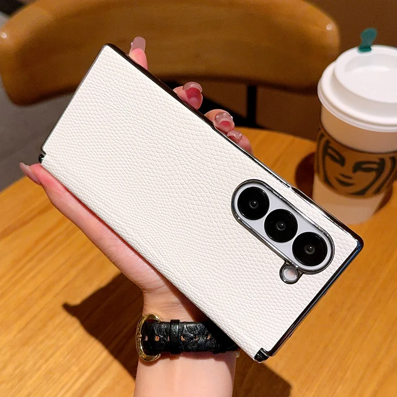 Galaxy Z Fold6 - EliteFold Leather Slim Protector