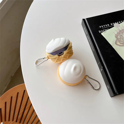 Chocolate Ice Cream Earbuds Case for Galaxy Buds