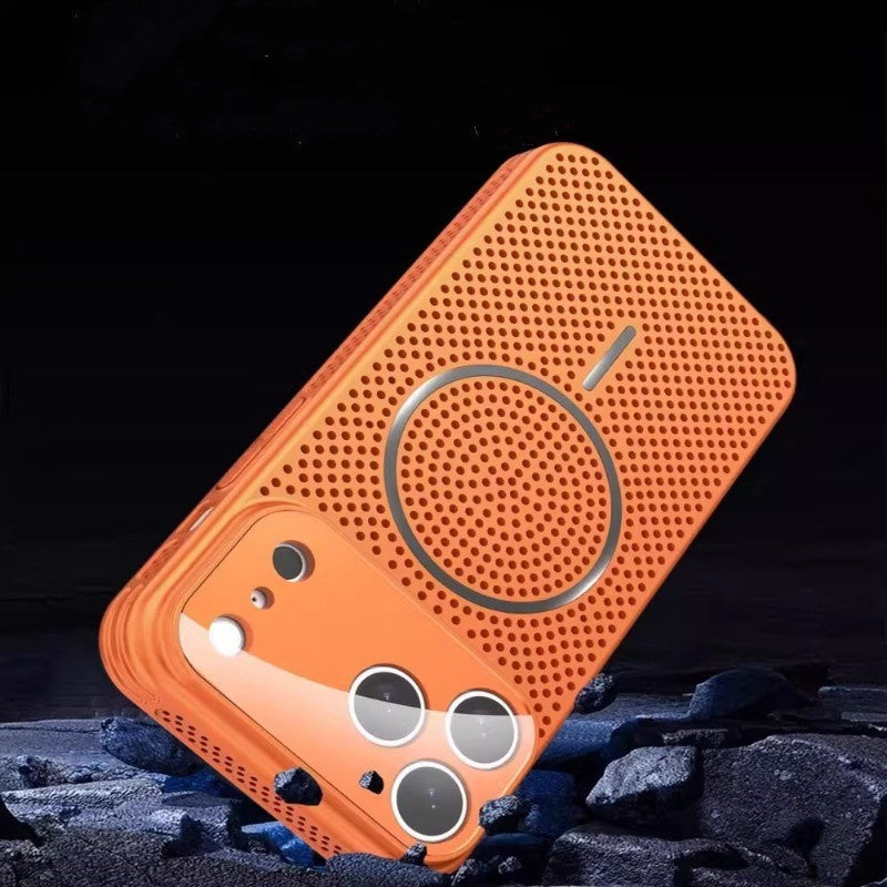 Vibrant Perforated Magnetic Grip Case
