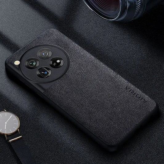 Shockproof Slim Leather Back Case - OnePlus