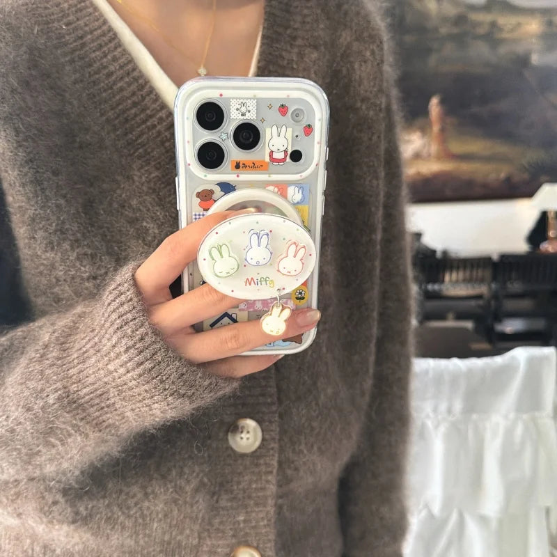 Miffy Patchwork Clear Case