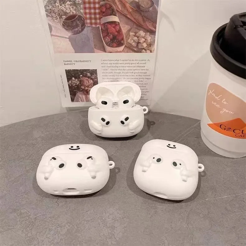 Happy Face Hug AirPods Case