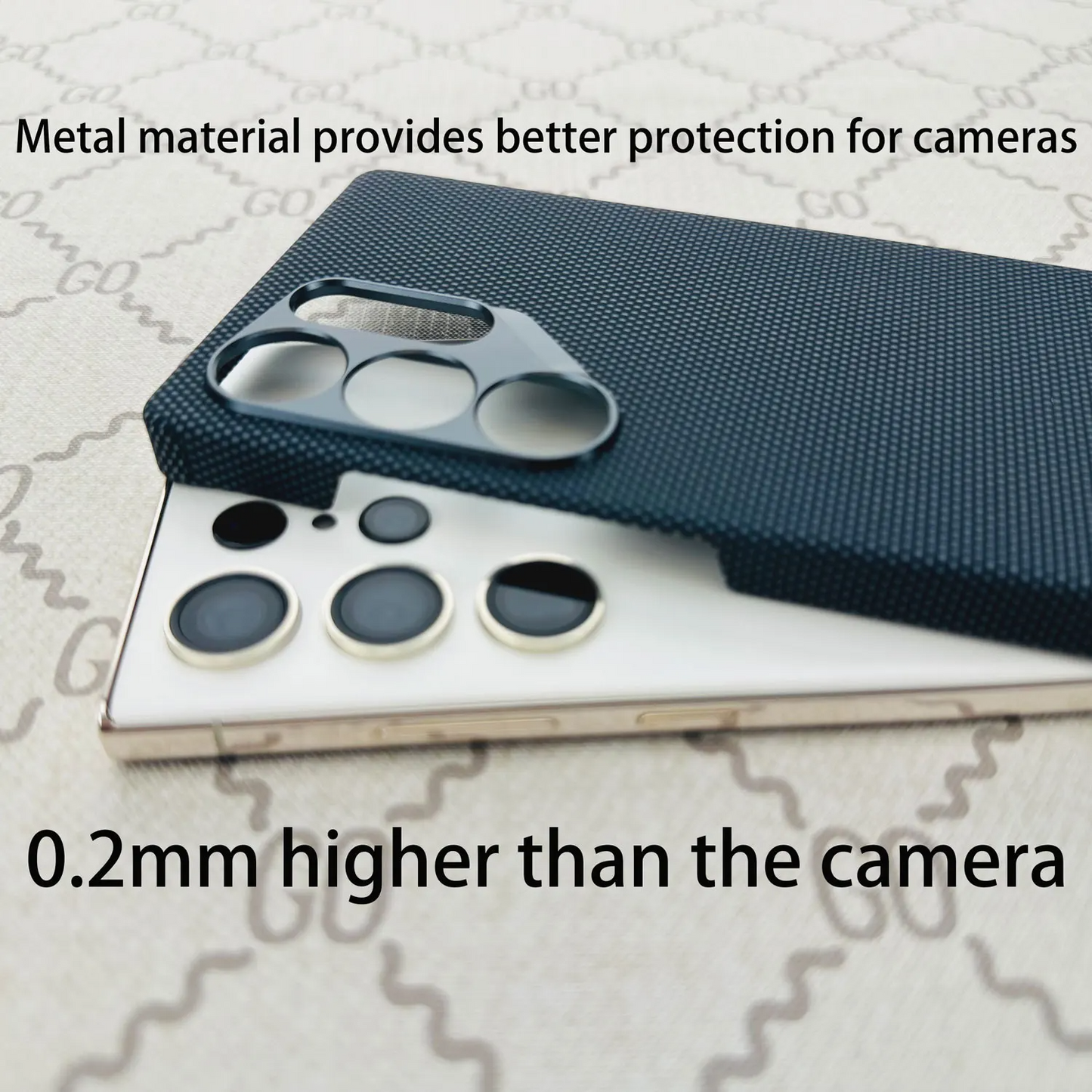 Galaxy S25 Ultra Slim Aramid Carbon Fiber Magnetic Charging Case