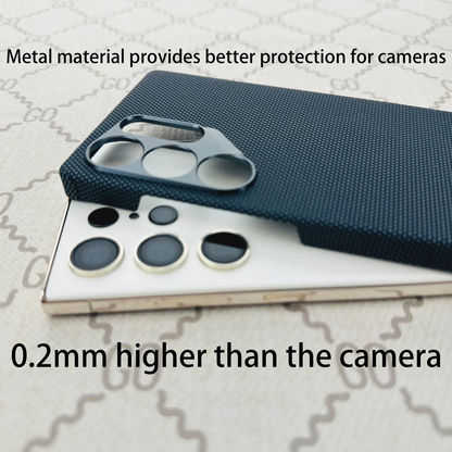 Galaxy S25 Ultra Slim Aramid Carbon Fiber Magnetic Charging Case