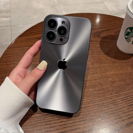 Built-in Laser Film Lens Protective Case- iPhone